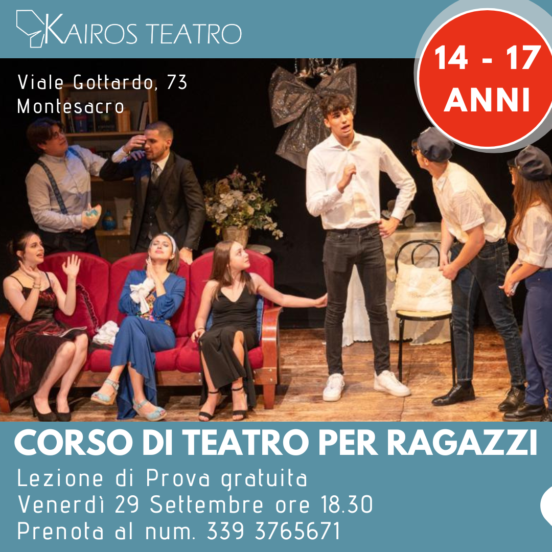 Imparare a leggere e animare i libri di storie per bambini e ragazzi -  Kairos Scuola di teatro a Roma